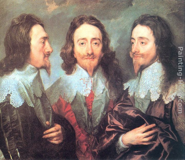 Sir Antony van Dyck Charles I in Three Positions
